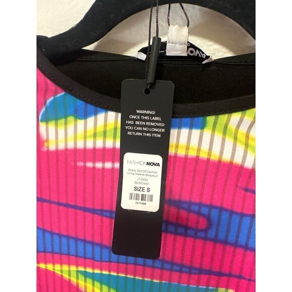 Fashion Nova Bodysuit, Womens size Small, NWT B78 - Picture 2 of 7